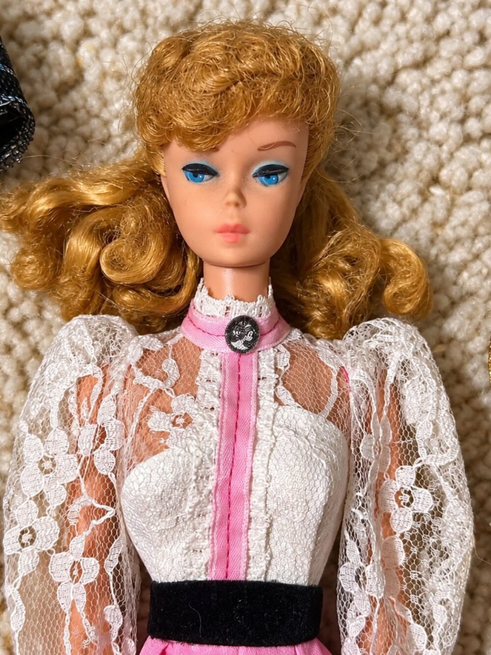 1962 Vintage Mattel Barbie Doll Bubblecut Lot Original Clothes Japan Shoes